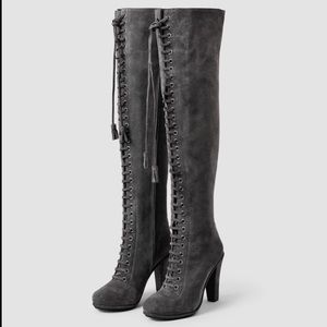 All Saints Stepney Thigh High Boots